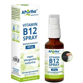 APOrtha Vitamin B12 500 μg Methylcobalamin Spray 25 ml