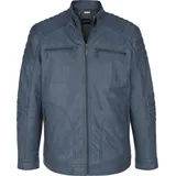 Lederjacke ZANZINO blau- 48