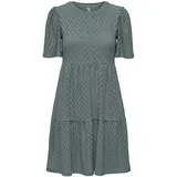 Jdy Kleid A-Linie Chinois Green L