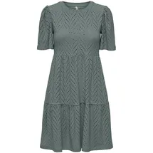 Jdy Kleid A-Linie Chinois Green L