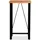vidaXL Bartisch 60 x 60 x 107 cm Braun