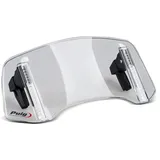 PUIG Windschild Spoiler Aufsatz Clip-On rauchgrau