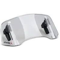 PUIG Windschild Spoiler Aufsatz Clip-On rauchgrau