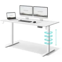 SENSE7 NOJO Schreibtisch 140 cmx70 cm, Weiß