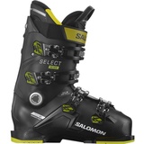 Salomon Herren Ski-Schuhe ALP. BOOTS SELECT 80, Black/Acid Green/Beluga, 27