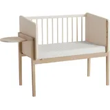 Paidi Beistellbett PAIDI "LITTLE CLOUD", beige (buche, cashmere, beige), B:99cm H:110cm T:57cm, Holz teilmassiv, Babybetten, mit Lattenrost, variabel höhenverstellbar, umbaubar zum Tiny Sofa
