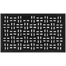 vidaXL Rechteckig 45 x 75 cm Schwarz