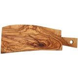 Asa Selection Schneidebrett B 37 cm OLIVE WOOD, 37 x 14,5 cm - Olivenholz - mit Griff