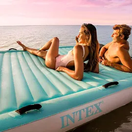 Intex Water Lounge (310x183x18cm) groß, bis 400kg belastbar, 4 Personen