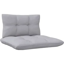 vidaXL Garten-Lounge-Set 8-tlg. grau Kiefernholz