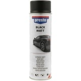 PRESTO Lackspray Schwarz matt 500 ml