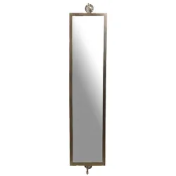 Spiegel Zug gold klein - Braun Rectangle Amadeus 40x21 cm