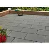 Kann Terrassenplatte Casavera Dunkelgrau Kugelgestrahlt 60 cm x 40 cm x 3,6 cm