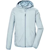 KILLTEC Damen Funktionsjacke/Regenjacke mit Kapuze, packbar KOS 109 WMN JCKT, bali blau, 38,