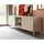 ZUIVER Faces Sideboard 160 x 40 cm Beige / Weiß