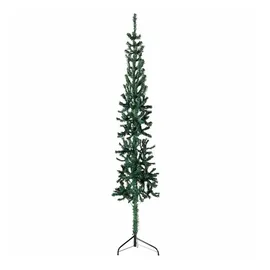 vidaXL Künstlicher Halb-Weihnachtsbaum Grün 120 cm