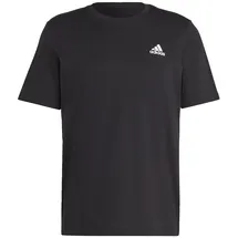 Adidas Essentials Single Jersey Embroidered Small Logo T-Shirt Black M/S