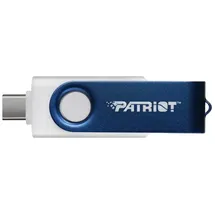 Patriot Xporter X550 512GB, USB-Stick - blau/weiß, USB-A und USB-C 3.2 Gen 1