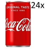 24x Coca-Cola Original Mini Dose Italian alkoholfreies Getränk 150ml Softdrink