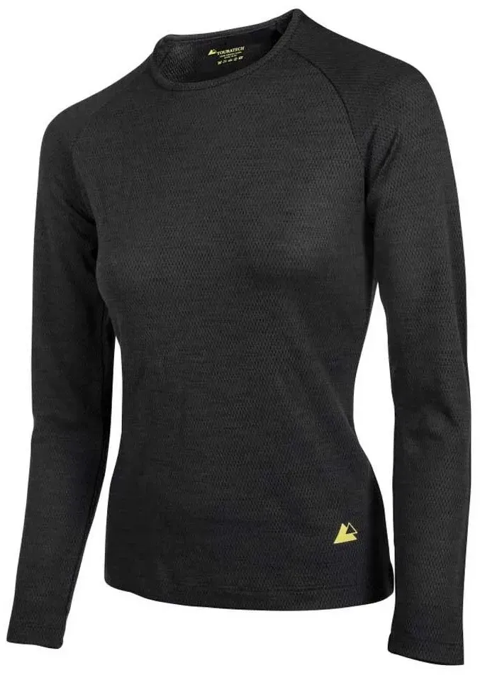 Touratech Primero Nature Active Langarm-t-shirt - Black - XS
