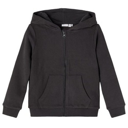 Name It Kapuzenpullover Mädchen Sweatjacke schwarz 122