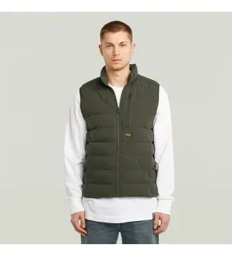 G-Star für Herren. D24277-D518-995 Foundation Liner Weste grün (XXL), Lässig, Baumwolle