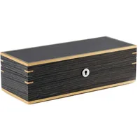 Rothenschild Uhrenbox Ginko für 5 Uhren aus Holz grau