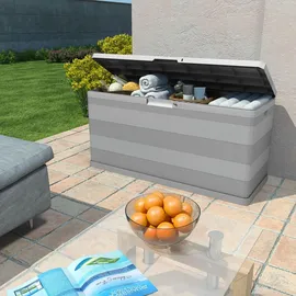 furnicato Gartenbox 117 x 45 x 56 cm Grau