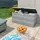 furnicato Gartenbox 117 x 45 x 56 cm Grau