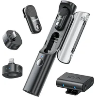 Boya Magic Wireless Mic 2 TX + 3 RX Type-C, Lightning 3.5mm, Incl. Charging Cas
