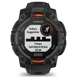 Garmin Instinct 3 Solar 45 mm Schwarz / Schwarz