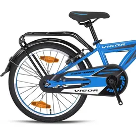 Rezzak 20 Zoll Fahrrad Kinderfahrrad Jungenfahrrad Rad Jungen Fahrrad Rücktrittbremse Blau NEU-079