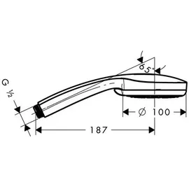 Hansgrohe Croma 100 Multi 28536840