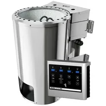 Karibu Plug & Play - Bio-Kombiofen 3,6 kW mit externer Steuerung Easy