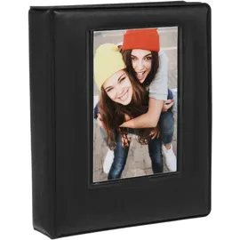ZINK 2x3-Fotoalbum Mini-Fotoalbum mit 64 Fächern und transparentem Fenster für 2x3-Zoll-ZINK-Zero-Ink-Fotopapier