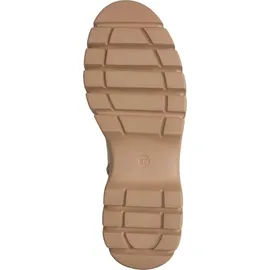 Marco Tozzi Damen Chelsea Boots mit Chunky-Sohle Modern, Braun (Taupe), 40