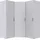 WIMEX Münster Schranksystem 50 x 185 x 54 cm Weiß