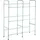 Tectake tectake® Getränkekistenregal, Grau, Metall, Rechteckig, 33x116x96 cm,