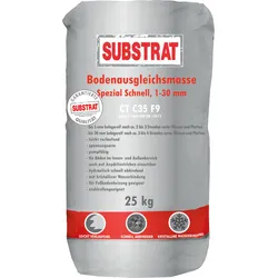 Substrat Bodenausgleichsmasse Spezial Schnell 25 kg