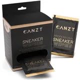 Canzt Schuhreiniger Premium Sneaker Wipes, für alle Leder, Textilien und Gummis, 30 Tücher