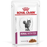 Royal Canin Veterinary Renal Fisch Katzen-Nassfutter 4 Kartons 48 x 85 g