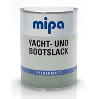 MIPA Yacht- und Bootslack transparent/seidenmatt 2,5 Liter Holz Klarlack