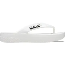 Crocs Classic Platform Flip white 41-42