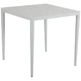 Brafab Bigby Gartentisch 76 x 76 x 73 cm Grau