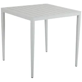 Brafab Bigby Gartentisch 76 x 76 x 73 cm Grau