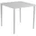 Brafab Bigby Gartentisch 76 x 76 x 73 cm Grau