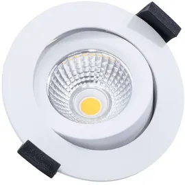dotlux CIRCLEminidim 1 rund weiß Aluminium