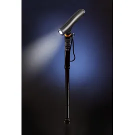 Maximex Gehstock faltbar mit LED schwarz 30 x 14 x 3,5 cm