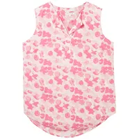 Tom Tailor Damen Bluse aus Viskose, rosa, Geblümt, Gr.