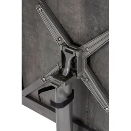 ACAMP Gartentisch 80 x 80 x 0 cm Grau
